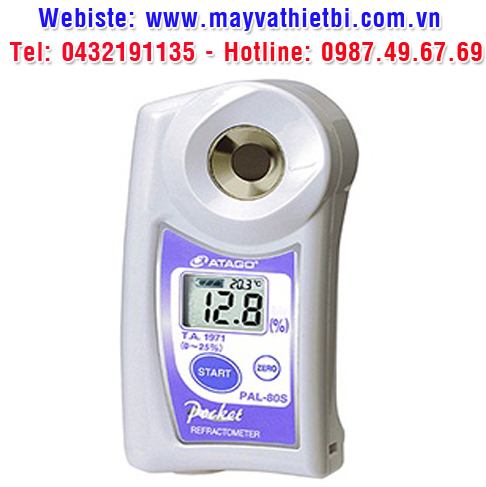 Khúc xạ kế Atago đo nồng độ rượu - Model PAL-80S