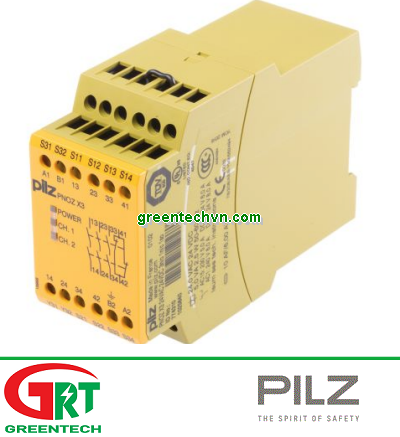 774318 | Pilz 774318 | PNOZ X3 230VAC 24VDC 3n/o 1n/c 1so Screw terminal 45.0 mm 187,50