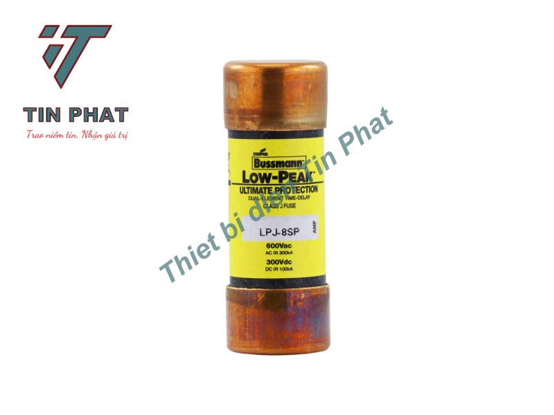 CẦU CHÌ EATON BUSSMANN LPJ-8SP 600VAC/300VDC 8A