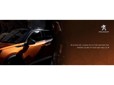 8/3 CÙNG PEUGEOT GỬI TRAO YÊU THƯƠNG ĐẾN PHÁI ĐẸP VIỆT