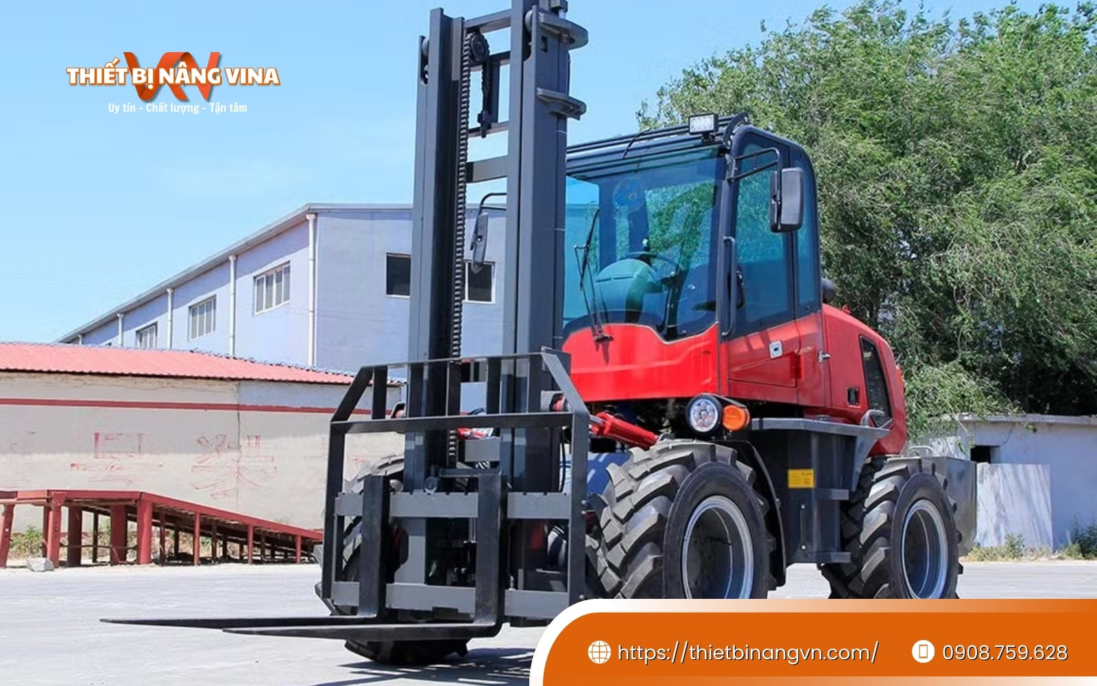  Thiết bị nâng trên các địa hình đặc biệt