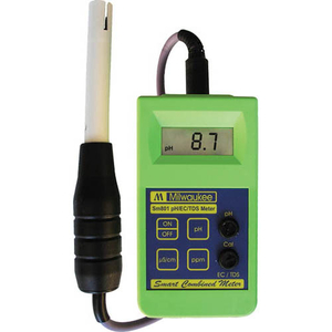 MÁY ĐO pH/EC/TDS CẦM TAY ĐIỆN TỬ HIỆN SỐ Model SM801 – Hãng sản xuất: MARTINI – Rumani