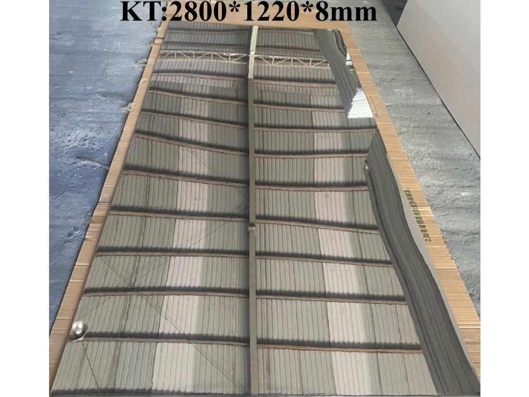 Tấm ốp sợi than tre HT- TRÁNG GƯƠNG 8mm