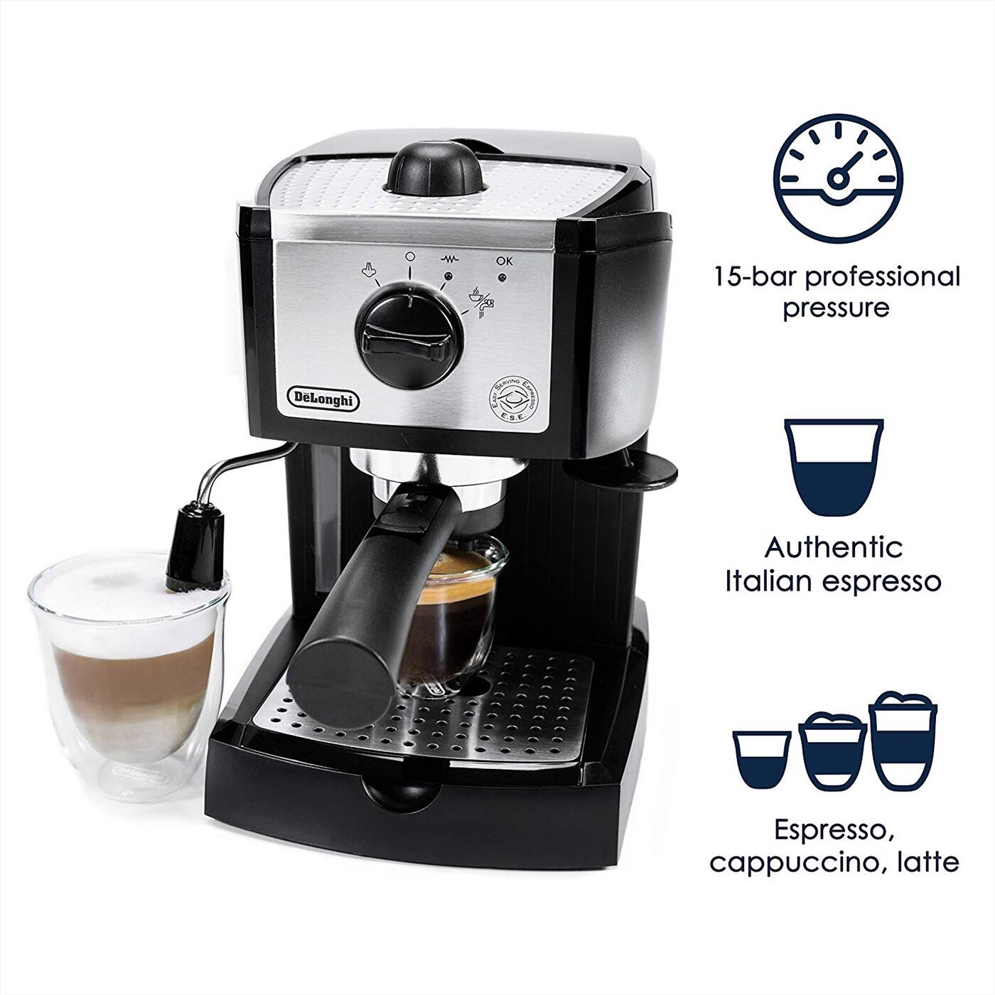 M y pha c ph DeLonghi EC155 15 BAR Pump Espresso and Cappuccino