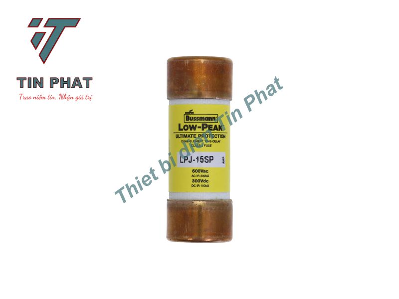 CẦU CHÌ EATON BUSSMANN LPJ-15SP 600VAC/300VDC 15A