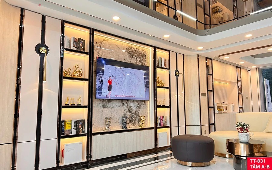 Tấm ốp sợi than tre  Parado - VÂN ĐÁ PET TT831