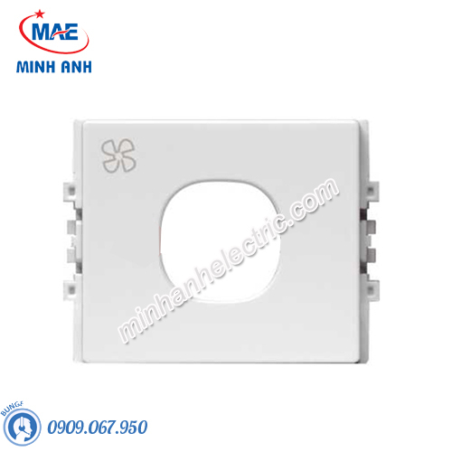 Phím che cho dimmer quạt size M màu trắng-Series Zencelo A - Model 8430MFRP_WE