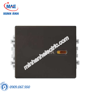 Công tắc 2 cực size M màu đồng-Series Zencelo A - Model 8431MD20_BZ_G19