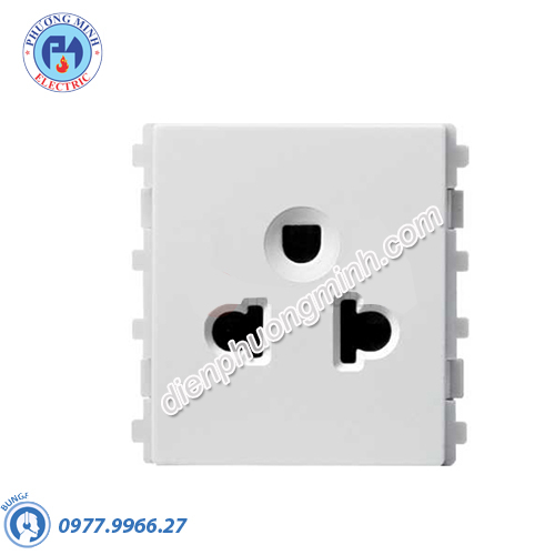 Ổ cắm đơn 3 chấu size 2S - Model 84426MUES_WE_G19