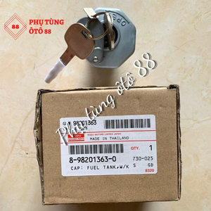 NẮP KHÓA THÙNG DẦU XE TẢI ISUZU NLR CHÍNH HÃNG - 8982013630