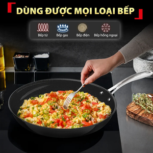 Chảo chiên ceramic cao cấp Tefal EXCELLENCE+ CERAMIC, Fusion Core