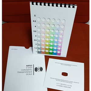 AATCC 9 step chromatic transference scale, Thang đo chuyển đổi sắc độ 9 bước AATCC