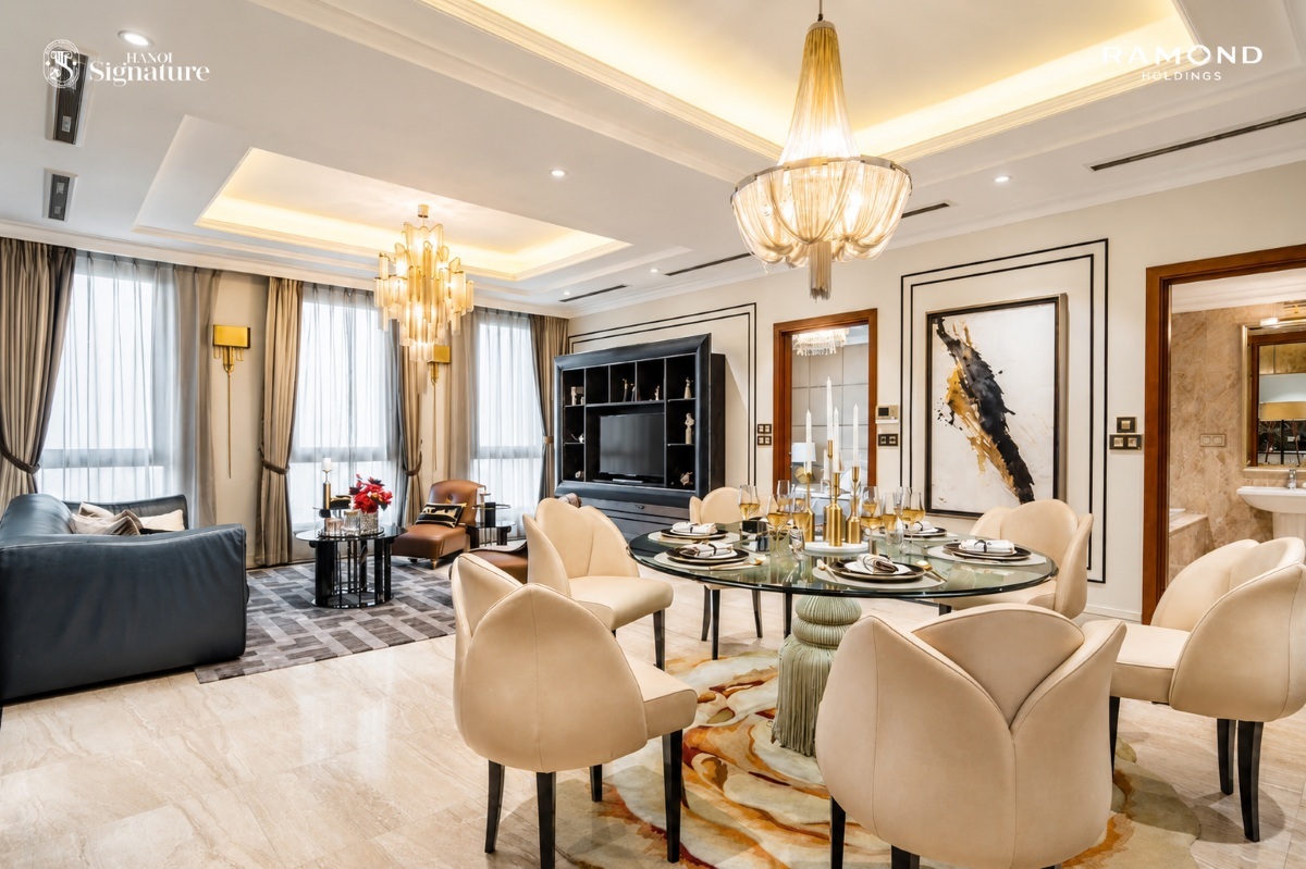 Bán căn hộ CH1508 Hanoi Signature 178.76m2, 3PN, view trọn công viên Nghĩa Đô