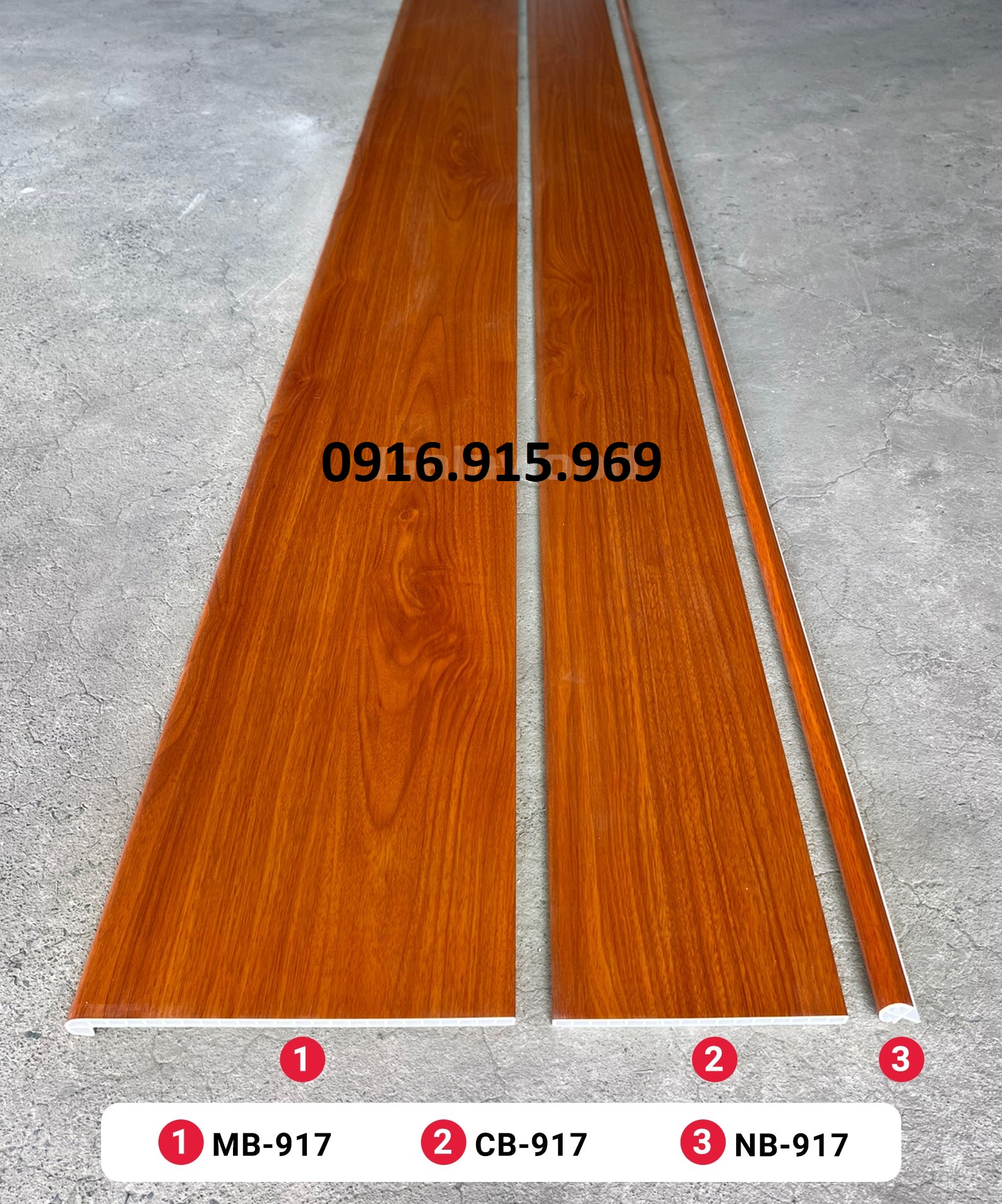 Bậc cầu thang nhựa giả gỗ KOSMOS-STAIR-HM