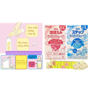 Sữa Meiji 1-3 dạng Thanh 24 ( nội địa Nhật )🇯🇵