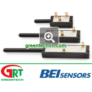 Linear position sensor / spring-loaded potentiometer / analog 12.7 - 38.1 mm | 9600 series |