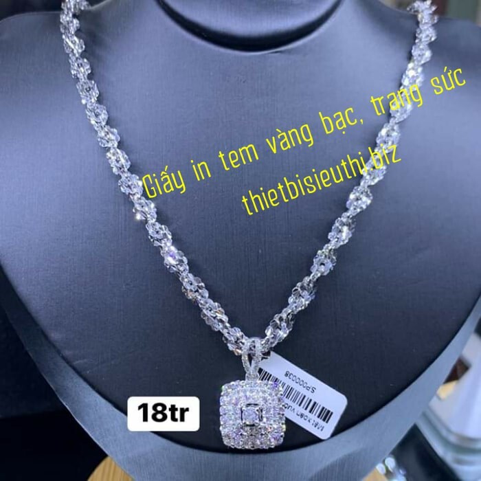 Tem nhãn sản phẩm trang sức