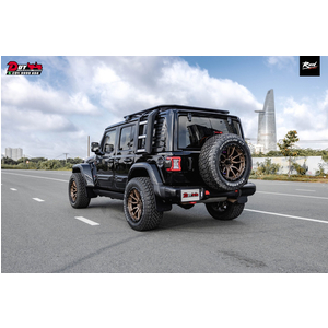 Cản Thép Sau Kiểu Bắc Mỹ Cho Jeep Wrangler (Rear Bumper Jeep JL)