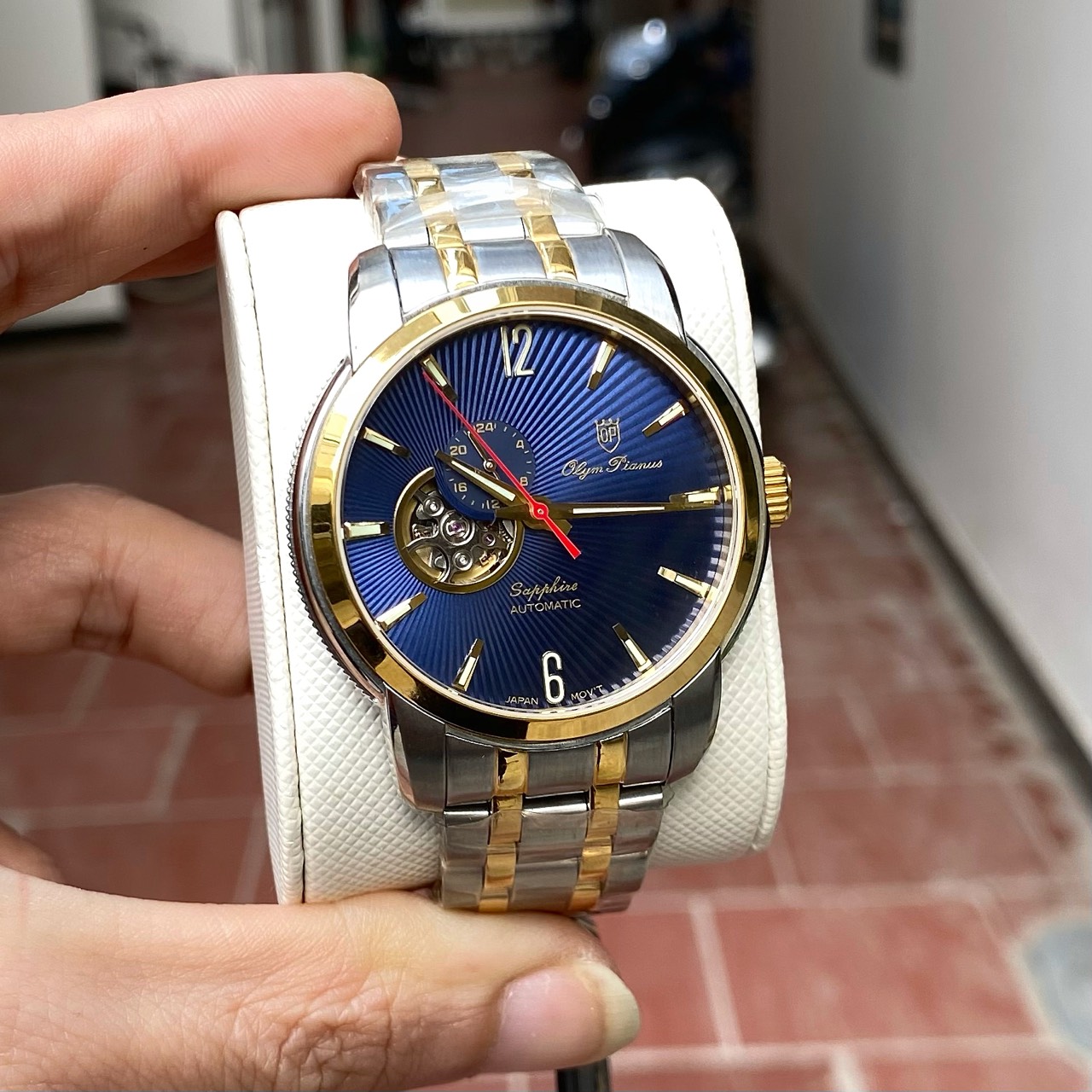 ĐỒNG HỒ OLYM PIANUS LỘ CƠ OP990-133AMK-D