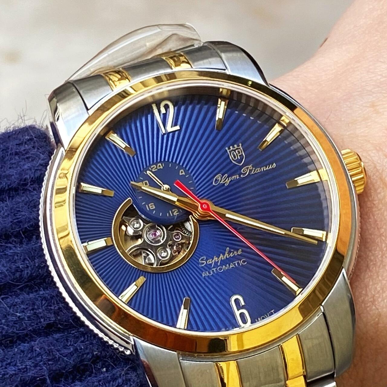 ĐỒNG HỒ OLYM PIANUS LỘ CƠ OP990-133AMK-D