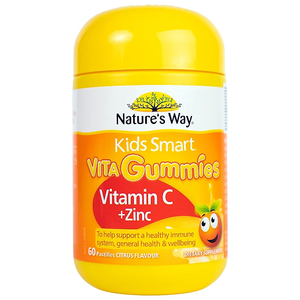 Kẹo Nature's Way Kids Smart Vita Gummies Vitamin C + Zinc