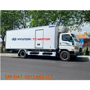 Hyundai 110 SL(6,7 tấn-5,7m), XL(6,6 tấn-6,3m) thùng kín, thùng đông lạnh