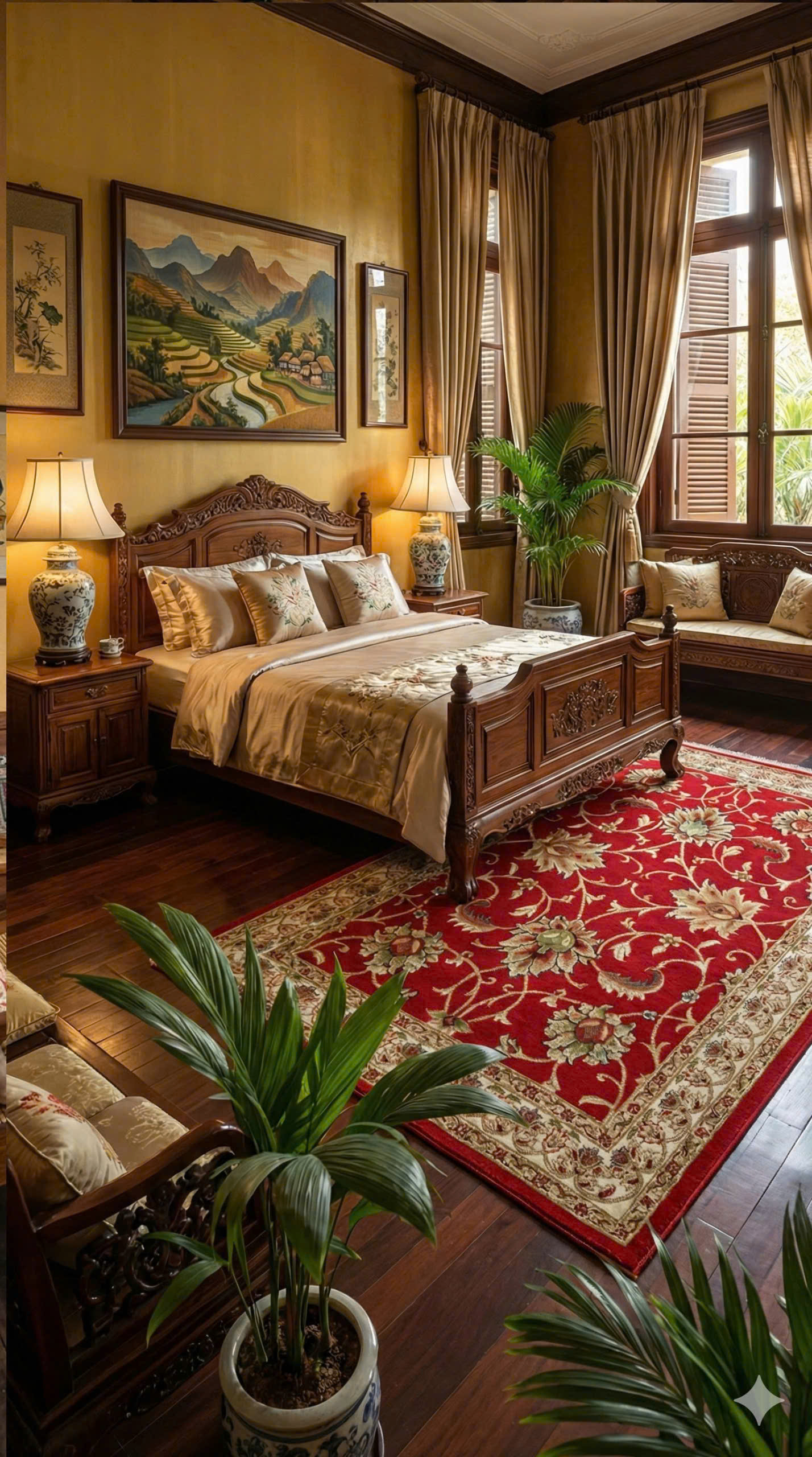 Thảm trang trí tân HỌA TIẾT HL2409