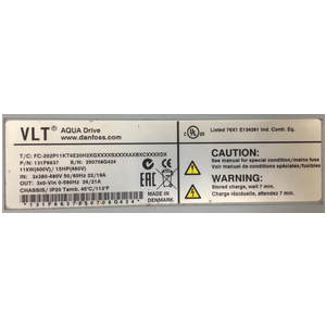 FC-202P11KT4E20H2, Sữa chữa Biến tần FC-202P11KT4E20H2, Sữa lỗi DANFOS