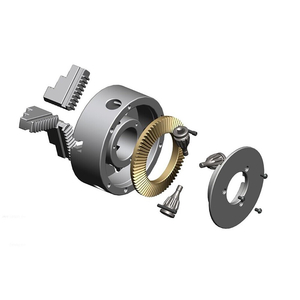 Mâm cặp 3 chấu K11-80 đường kính 80mm, mâm cặp tự định tâm, đầu kẹp mâm cặp 0,8 tấc.