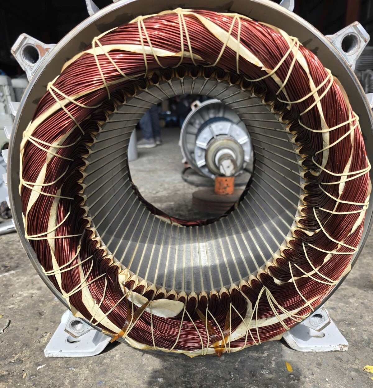 Dây rin stator motor Mitsubishi 55kW Nhật bãi