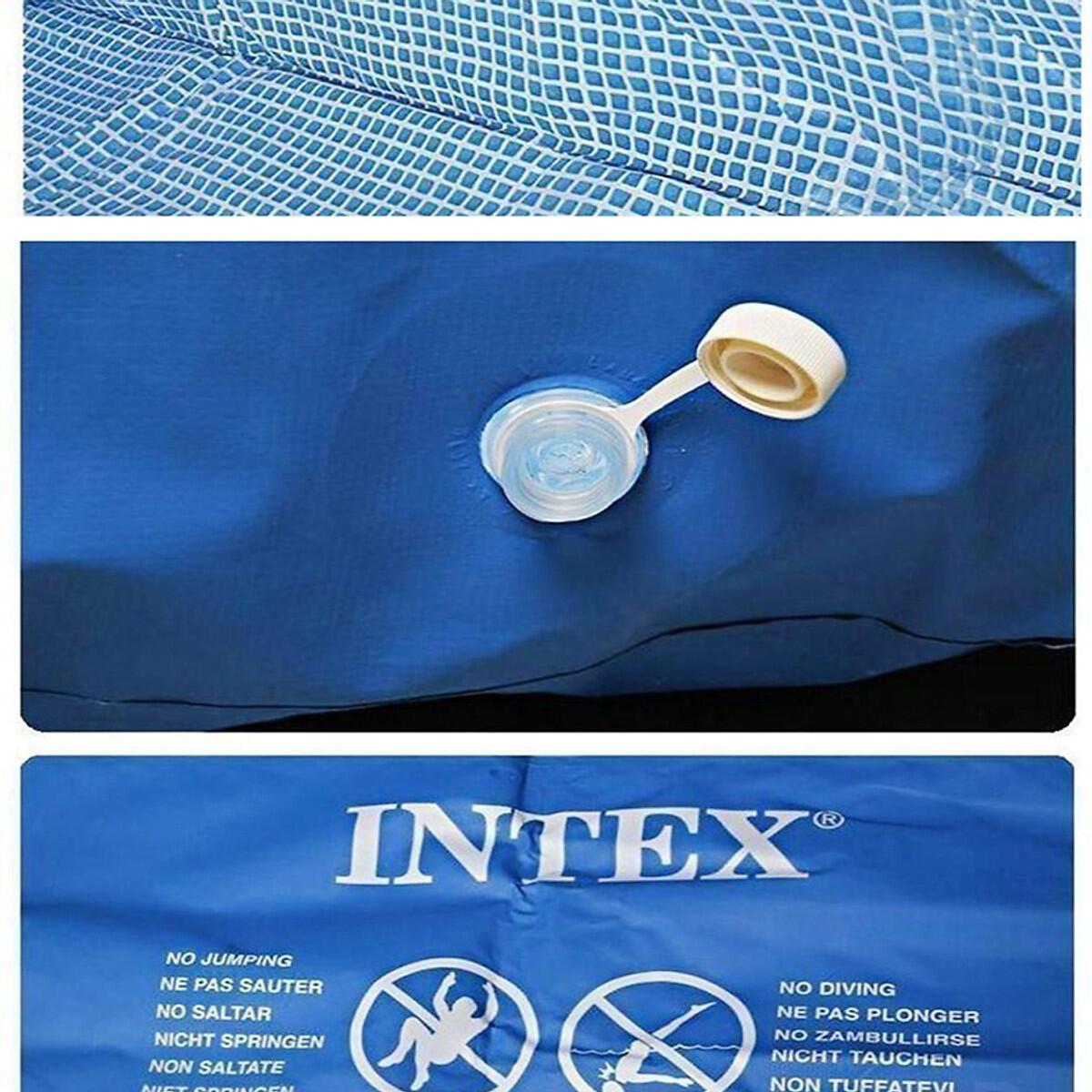 Bể bơi cao cấp INTEX 28273 khung kim loại chữ nhật 4.5m x 2.2m x 0.84m, tiêu chuẩn Châu Âu