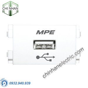 Hạt Ổ Cắm Sạc USB - A6USB - MPE