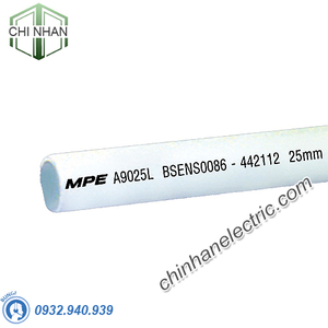 Ống Điện Phi 25 PVC 320N - A9025L - MPE