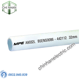 Ống Điện Phi 32 PVC 320N - A9032L - MPE