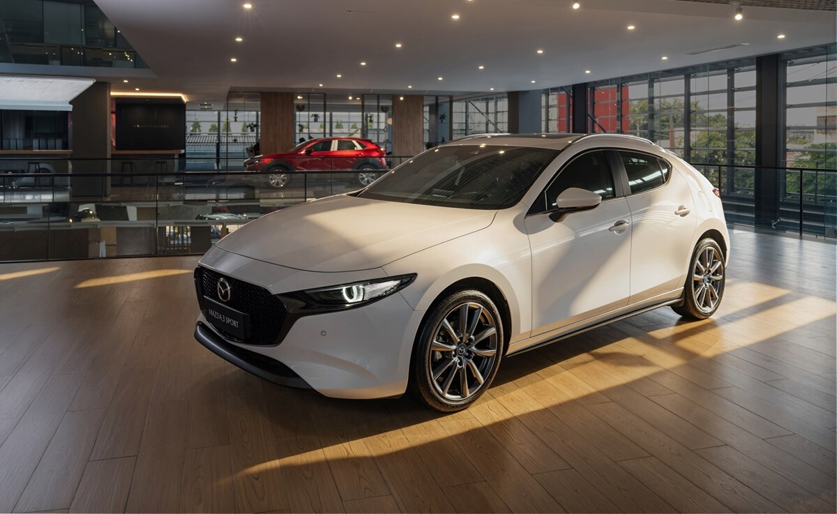 Mazda3 thế hệ 7G cuốn hút ánh nhìn.