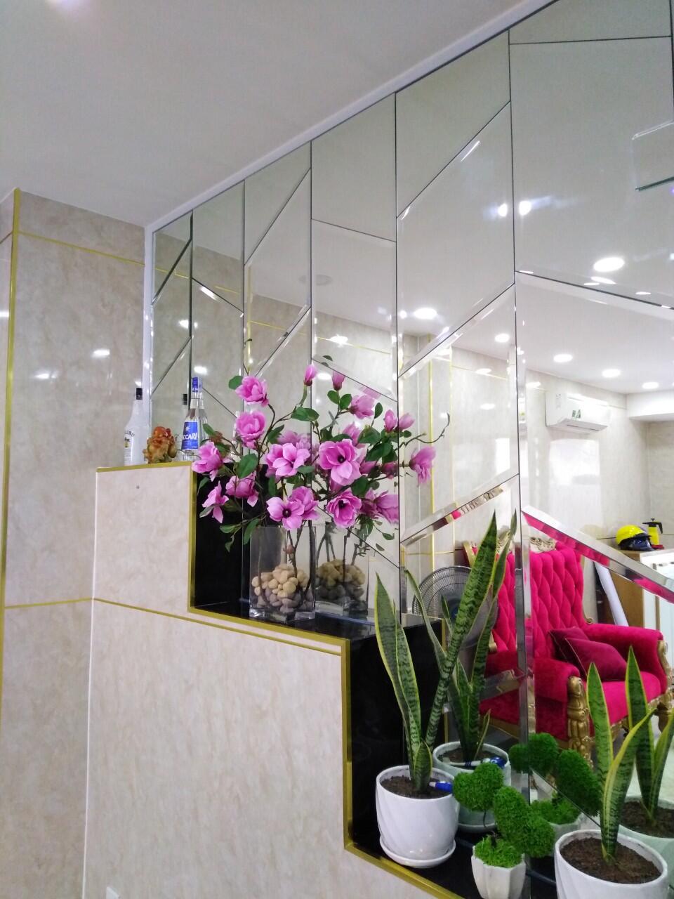 Gương ghép quả trám