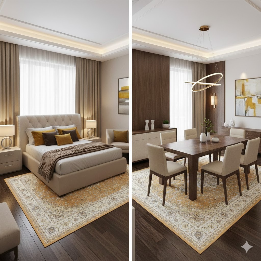 THẢM DỆT CỔ ĐIỂN CAO CẤP- GO-SILENT N_2330RO