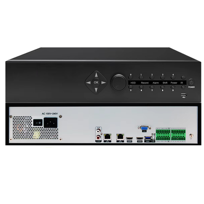 AC 100V-240V XMeye Audio Surveillance Video Recorder 8*SATA Port 8MP 4K 64CH 64 Channel H.265+ Face Detect IP Onvif CCTV NVR DVR