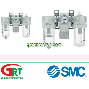 Compressed air filter-regulator-lubricator 0.5 MPa | AC series | SMC Vietnam | SMC Thiết bị