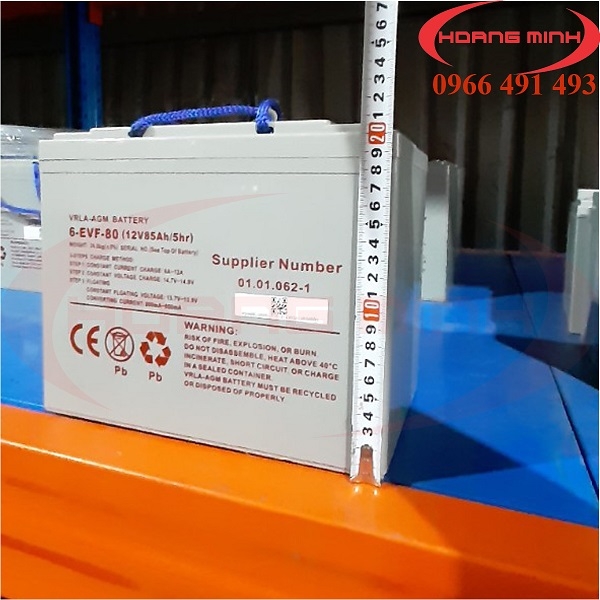 ấc qui xe nâng điện 12V85Ah