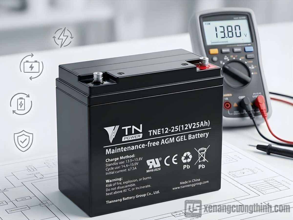 Ắc Quy Khô VRLA AGM