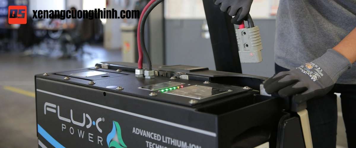 Ắc quy lithium xe nâng điện