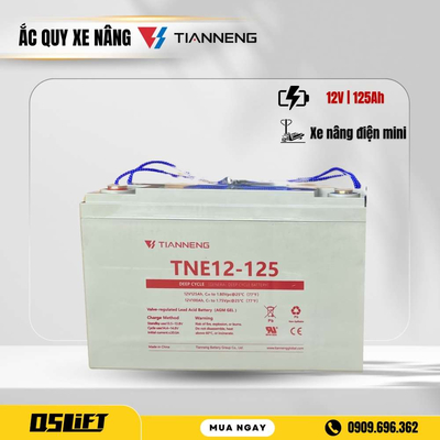 Ắc quy Tianneng TNE12-125 (12V 125Ah)