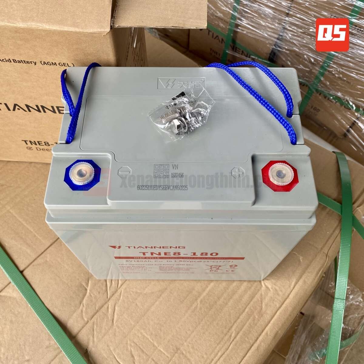 Ắc Quy Tianneng TNE8-180 | Ắc Quy Xe Nâng Cường Thịnh
