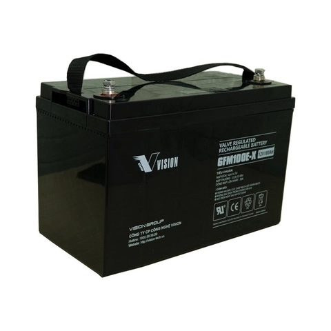 Ắc quy Vision 6FM100E-X (12V-100Ah)