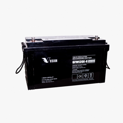 Ắc Quy Vision 6FM120E-X Chính Hãng