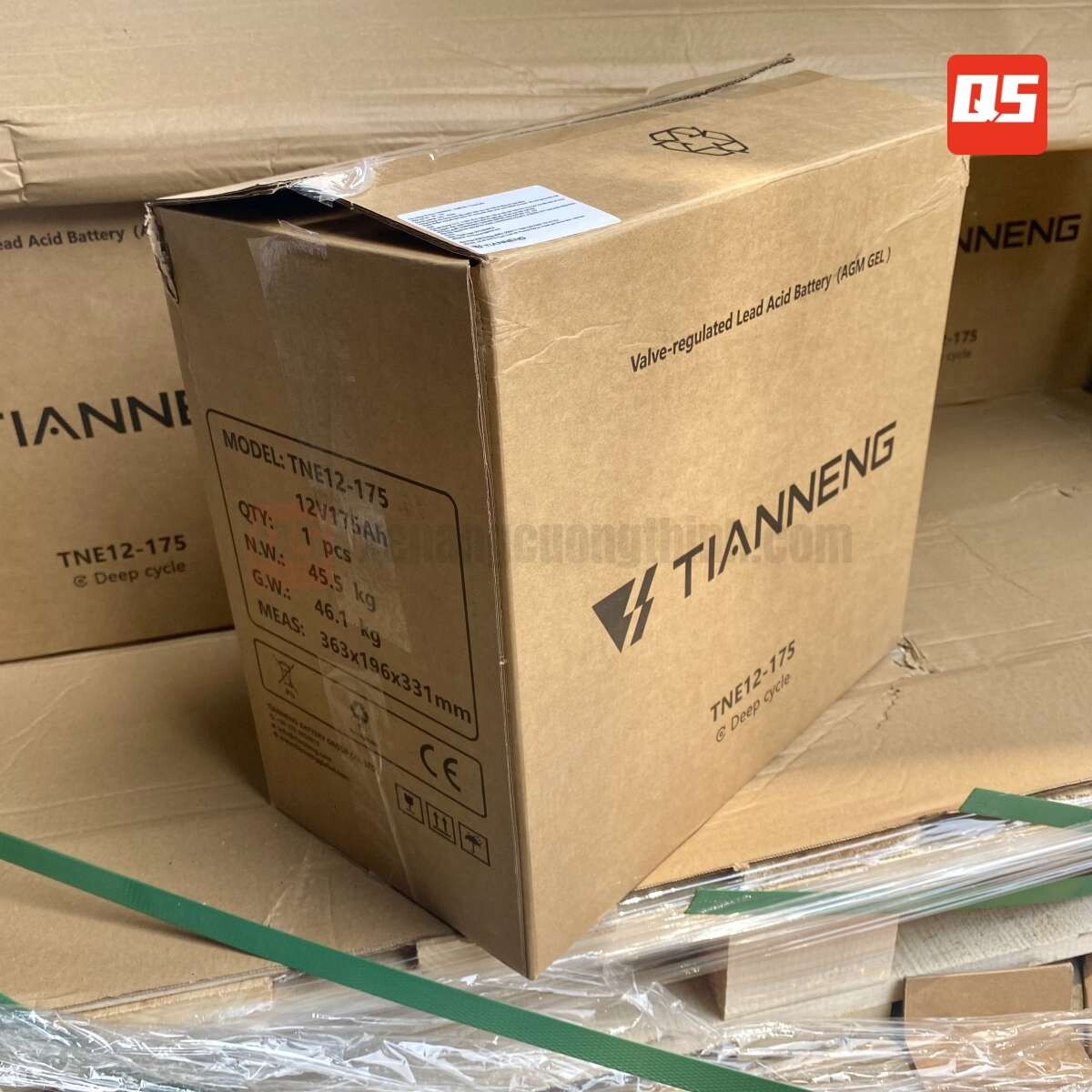 Ắc Quy Tianneng TNE12-175 | Ắc Quy Xe Nâng Cường Thịnh