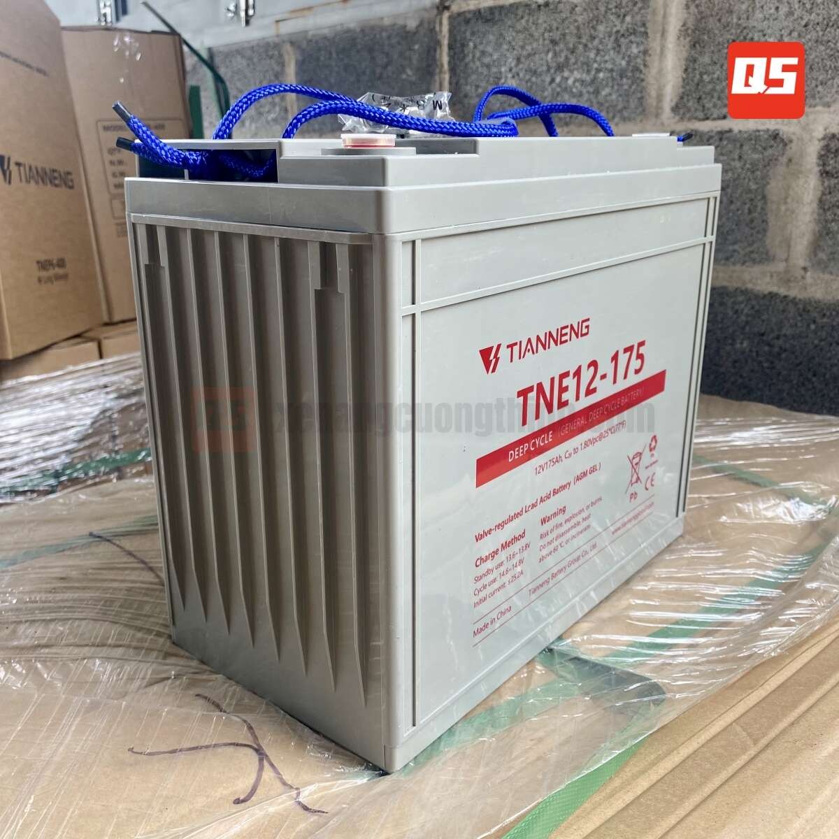 Ắc Quy Tianneng TNE12-175 | Ắc Quy Xe Nâng Cường Thịnh