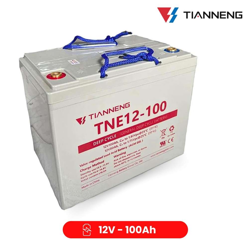 Ắc quy xe nâng 12V 100Ah Tianneng