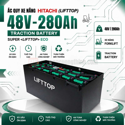 Ắc Quy Xe Nâng Điện 48V 280Ah